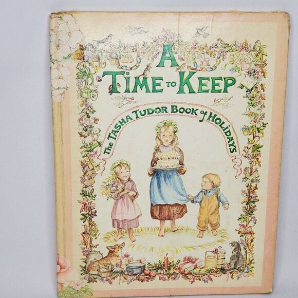 A Time to Keep Tasha Tudor Book of Holidays 1977 Signed 1st Ed - Picture 1 of 13